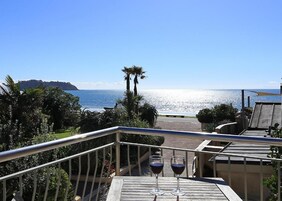 Premium-Apartment, Meerblick | Terrasse/Patio
