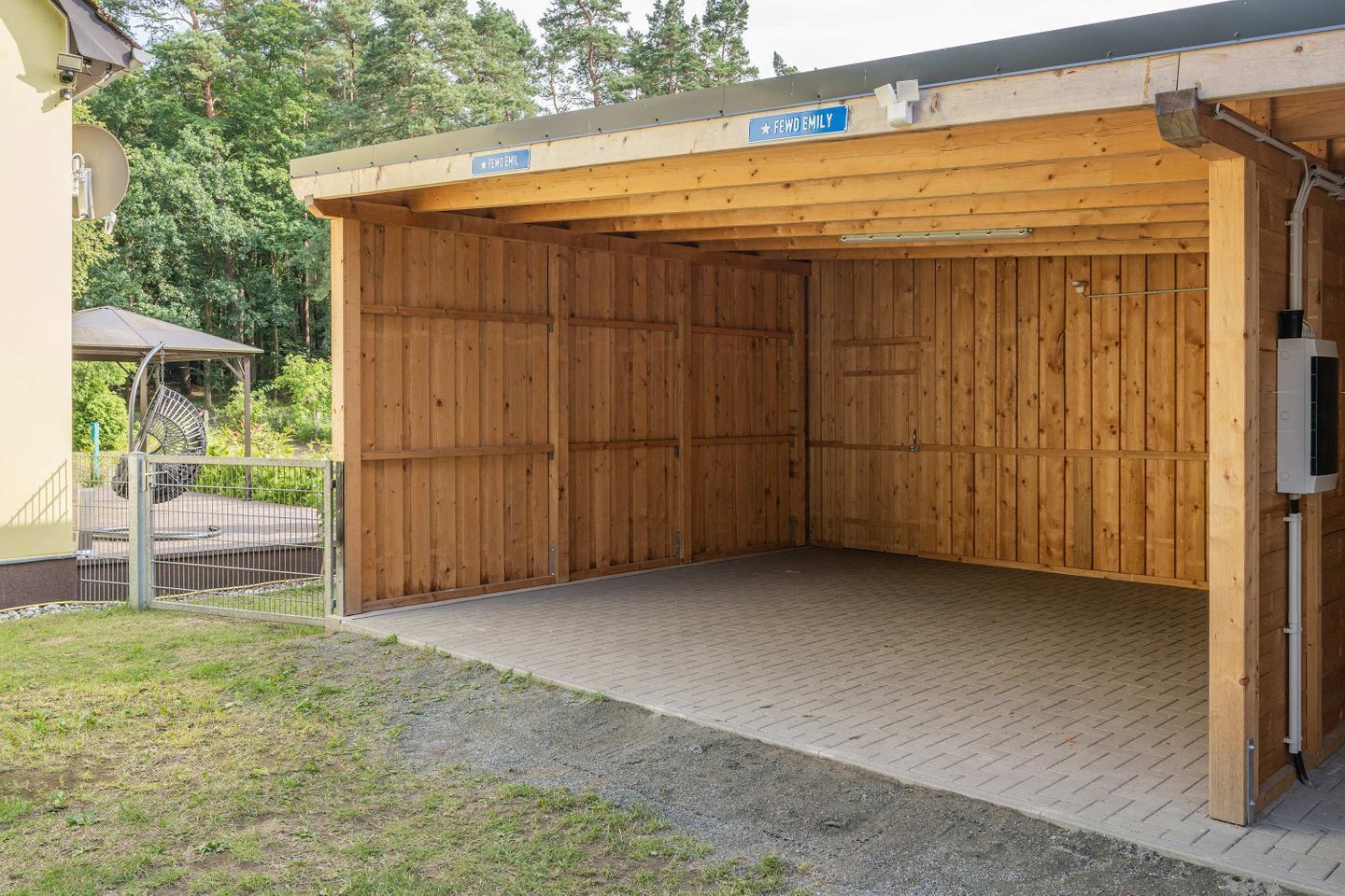 Overnattingsstedets uteområder