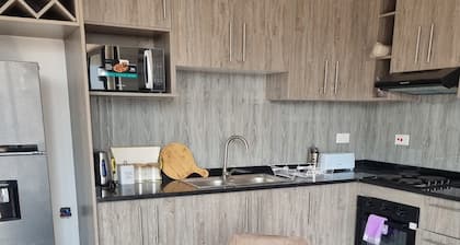 Charming 2Beds-3Baths Apt with WiFi and backup solar in Ibex Kingsland Lusaka 2