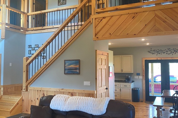 TV connectée, cheminée