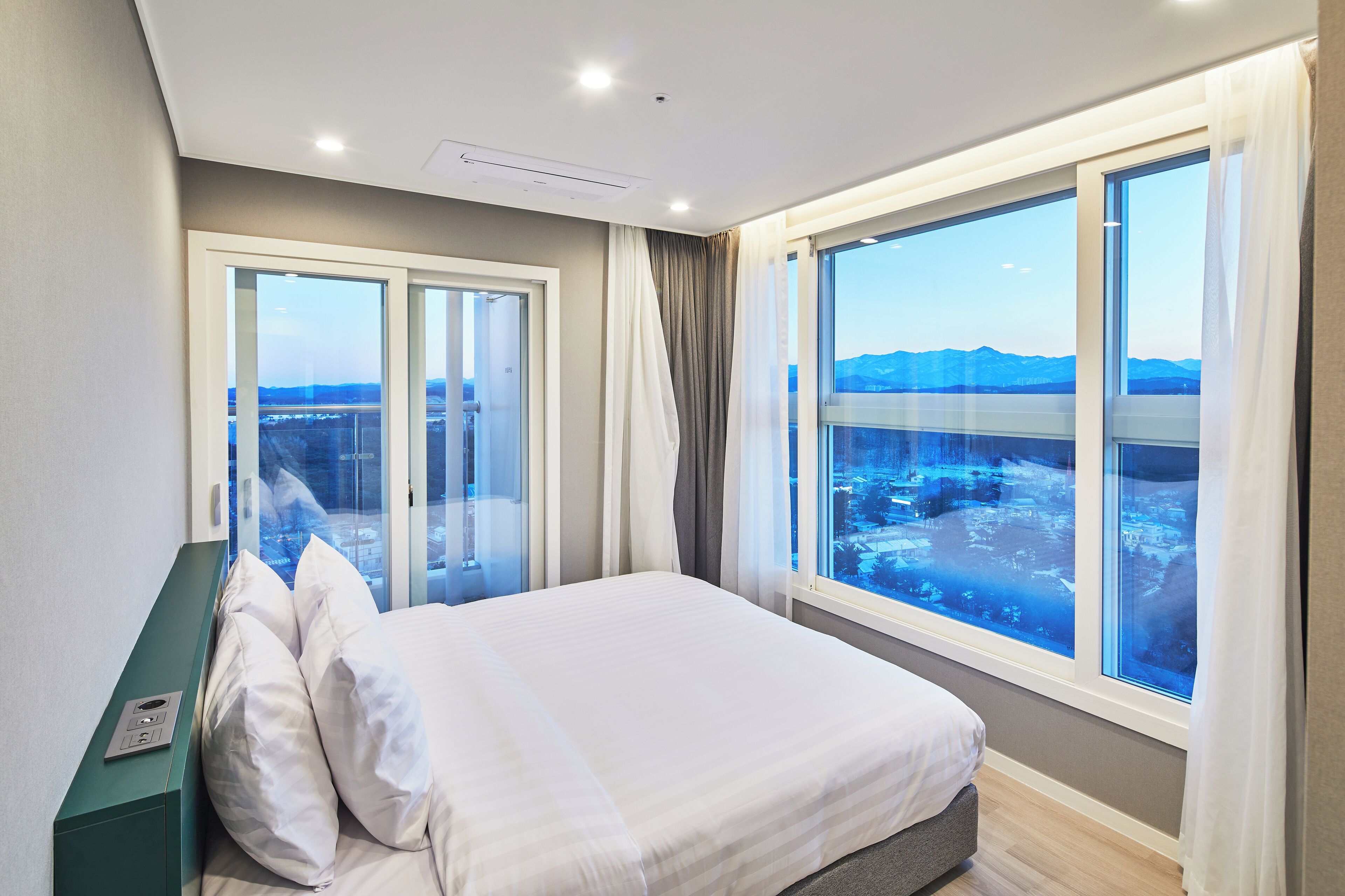 Penthouse | Blick auf die Berge