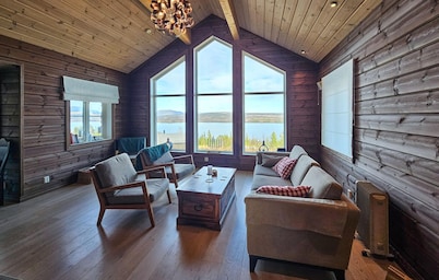Gorgeous home in Gol with sauna
