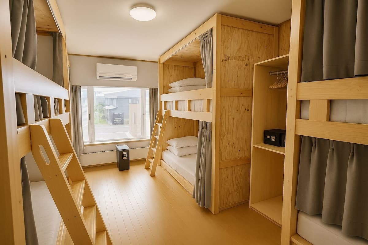 Comfort Shared Dormitory, Non Smoking | In-room safe, blackout drapes, WiFi (free), bed sheets