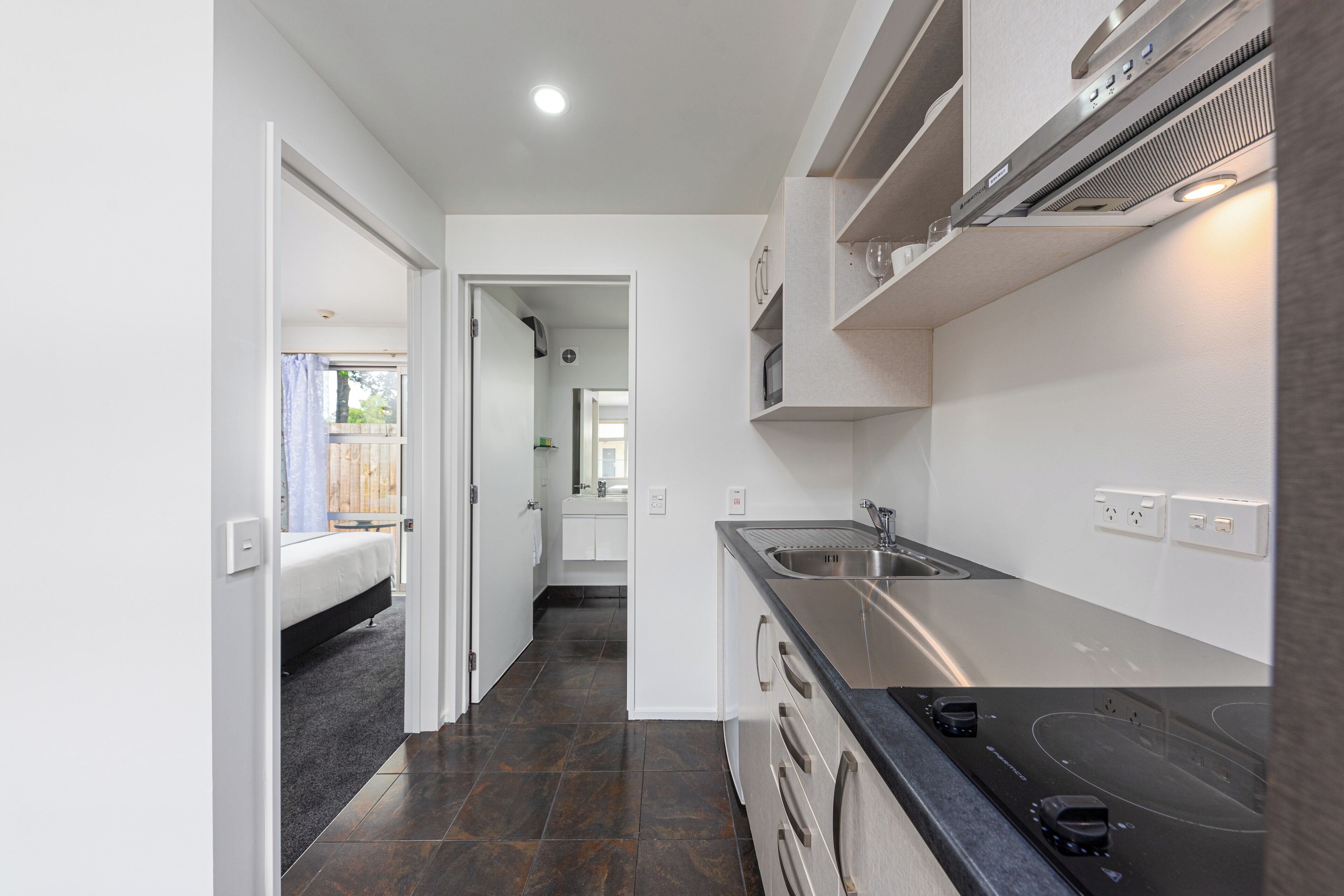 Standard Suite, 1 Bedroom | Private kitchen | Mini-fridge, microwave, stovetop, toaster