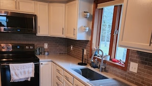 Private kitchen - Dream Country Getaway 27 Acres in Conesus, NY! New Game Room! (Conesus)