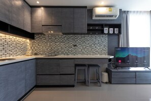 Basic Condo | Private kitchen - City Gate Kamala 600m to the Beach c61 (Kamala)
