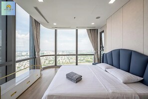 Presidential Apartment, 3 Bedrooms, Balcony, City View | View from room - Landmark 81 Skyscraper (Ho Chi Minh City)