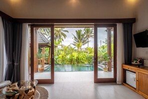 Vila Standar, pemandangan kebun | Fasilitas kamar