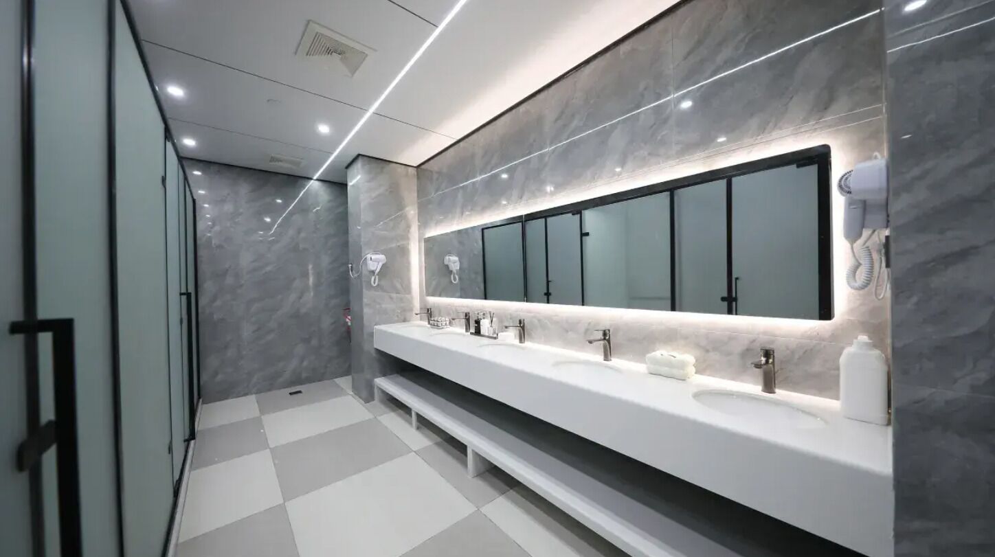 Shared bathroom
