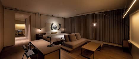 Junior Suite, Non Smoking | 1 bedroom, down comforters, in-room safe, individually decorated