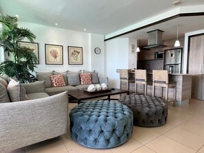 Premier Apartment | Living area - Marbella Juan Dolio (Guayacanes)
