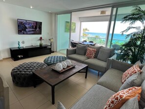 Premier Apartment | Living area - Marbella Juan Dolio (Guayacanes)