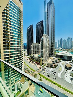 Apartment, Balcony, City View | City view - Venduras - Luxe 4BR Opera & Burj Views (Dubai)