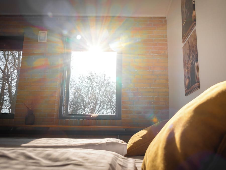 Tweepersoonskamer | Luxe beddengoed, een bureau, verduisterende gordijnen, gratis wifi