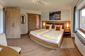 1 bedroom, bed sheets - Ferienwohnung Kienberg für 2 Personen, 38m² (Inzell)