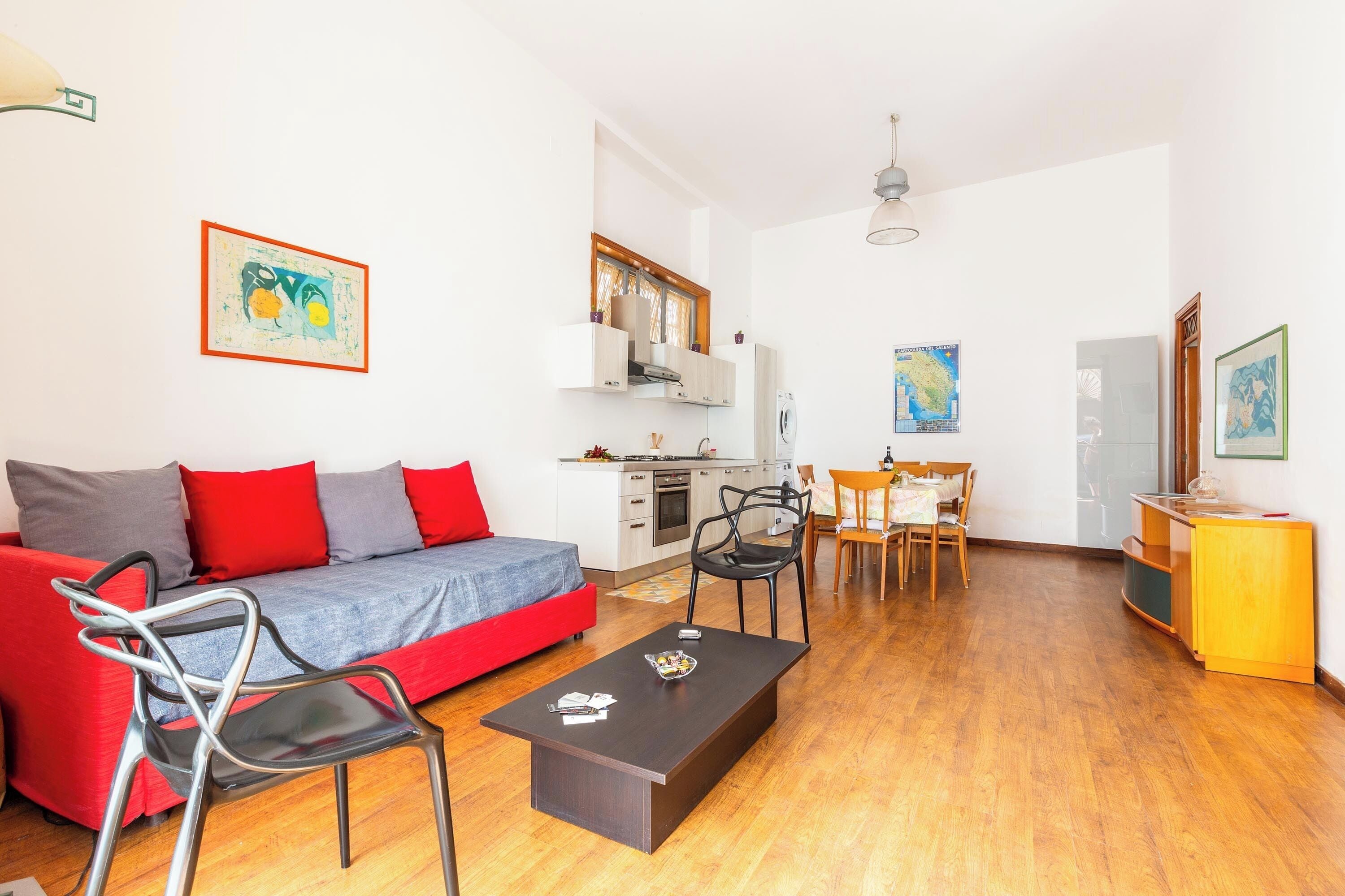 Appartamento | Area soggiorno | TV a schermo piatto 1 cm con canali digitali