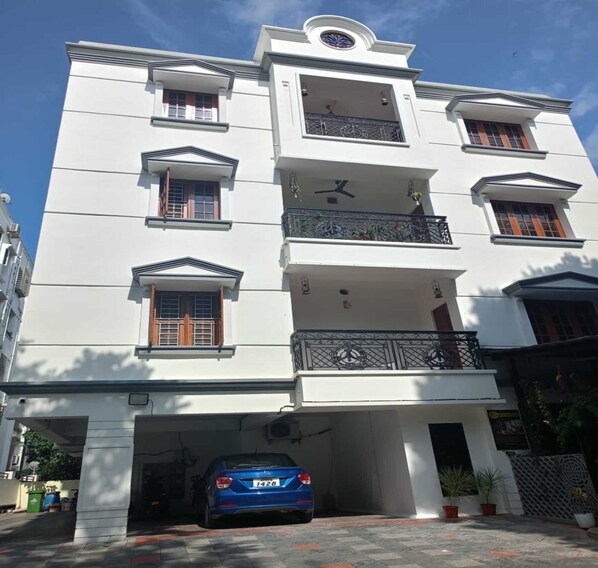 Voorkant van accommodatie