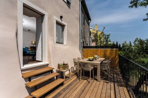 Outdoor dining - Seaview Casa Giuseppe (Labin)