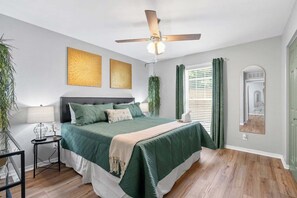 2 Schlafzimmer, Bügeleisen/Bügelbrett, kostenloses WLAN, Bettwäsche