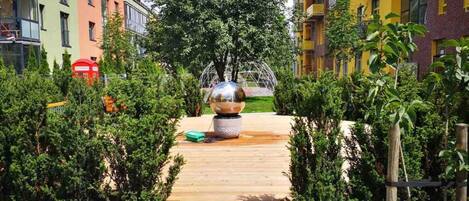 Enceinte de l’hébergement