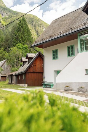 Exterior - Charming apartment in mountain area with airco sleep 4 (Log pod Mangrtom)