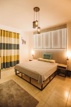 Family Apartment, Non Smoking, City View | 3 bedrooms, premium bedding, free cots/infant beds, free WiFi - Arabian Nights - Modern Duplex Villa (6th of October City)