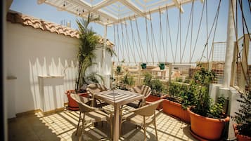 Family Apartment, Non Smoking, City View | Terrace/patio