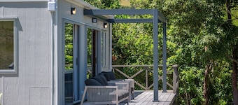 A secluded island getaway with privacy and rural views