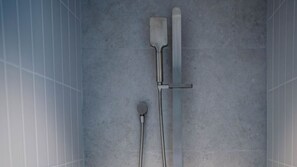 Regadera y secadora de cabello 