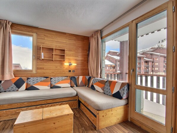 TV - Charming 2-room apartment in Belle Plagne, 4 pers, ski-in/ski-out (Belle Plagne)