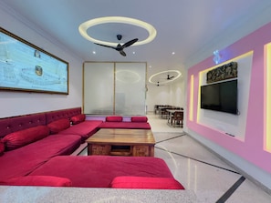 Sala de estar en el lobby