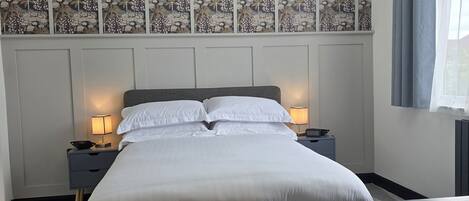 1 室のベッドルーム、アイロン / アイロン台、WiFi (無料)、ベッドシーツ