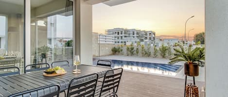 Villa, 4 Bedrooms, Private Pool | Balcony