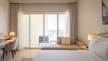 Apartemen Mewah | 2 kamar tidur, meja kerja, ruang kerja ramah laptop, dan Wi-Fi gratis