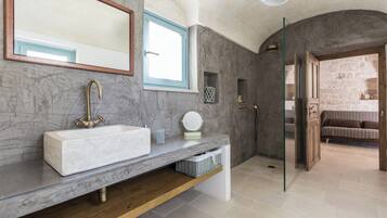 House | Bathroom | Shower, hair dryer, towels