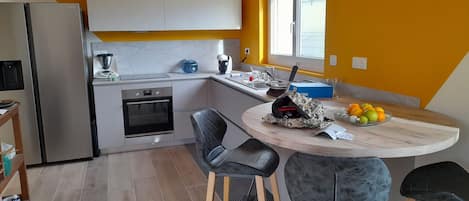 Microwave, oven, stovetop
