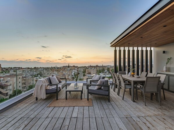 Apartment, 3 Bedrooms, Balcony | Balcony - Sanders Olive Shared Pool Apartments (Paphos)