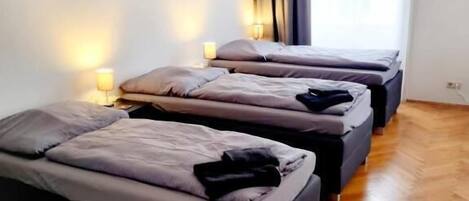 Appartement, 4 chambres | 4 chambres, chambres insonorisées, Wi-Fi gratuit