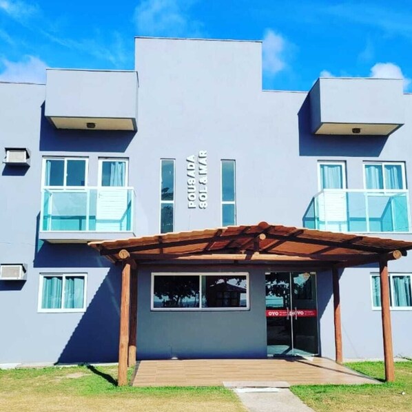 Fassade der Unterkunft