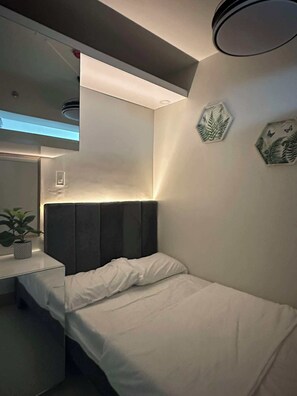 1 soverom, wi-fi og sengetøy