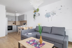 Apartment, 1 Bedroom, Balcony | Living room - Air Conditioned Apartment by Renters (Kraków)