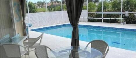 Una piscina climatizada