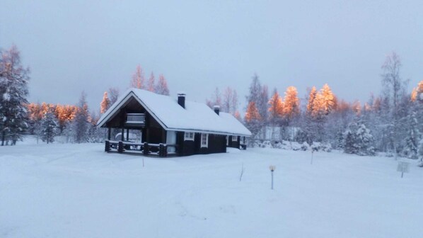 Voorkant van accommodatie