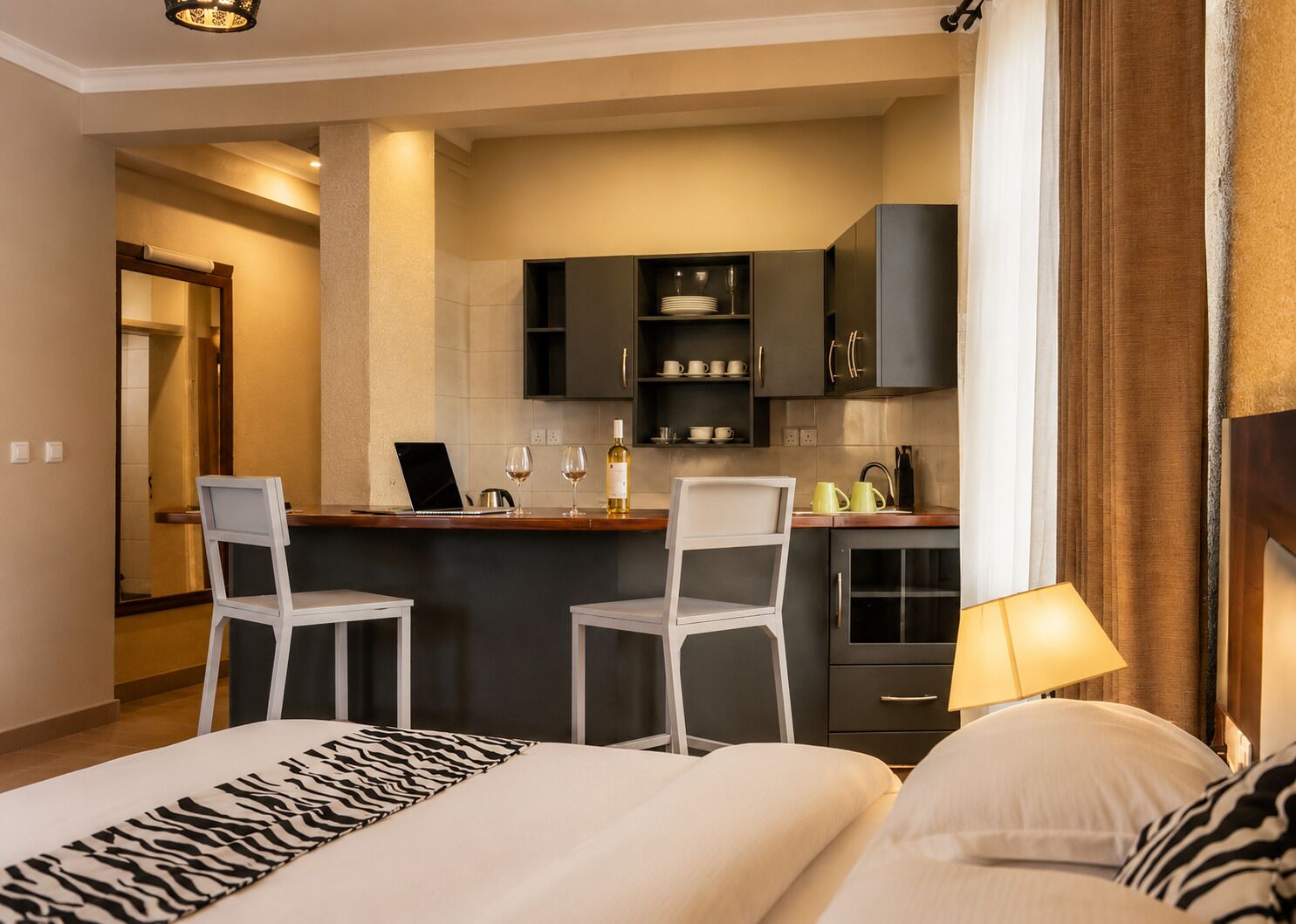 Studio Deluxe, non-fumeur, vue sur la ville