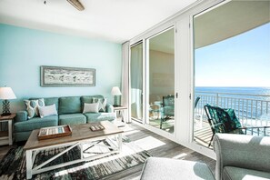 Condo, Multiple Beds (Aqua Resort 905) | Living area - Aqua Resort 905 (Panama City Beach)