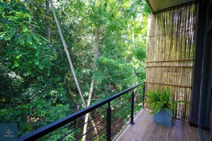 华丽双人房, 1 张大床, 阳台, 湖景 | 隔音