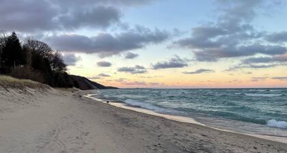 Relaxing Family Vacation Home Steps from Lake Michigan Beaches, Golf, and Fun.