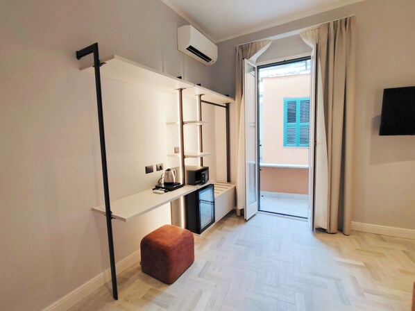 Lakens van Egyptisch katoen, luxe beddengoed, donsdekens, een minibar