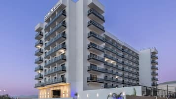 Overnatningsstedets facade