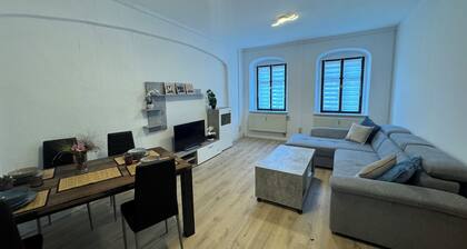 Gemütliche Ferienwohnung Familienfreundlich! Mit 1 Kinderbetten